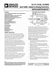 DataSheet AD9767 pdf